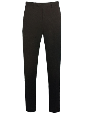 Banner Skinny Fit Trousers - Black